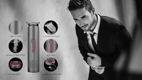 Pritech PR-2888 Hajnyíró töltőállvánnyal