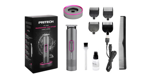 Prtech PR-2888 hajvágó töltőállvánnyal